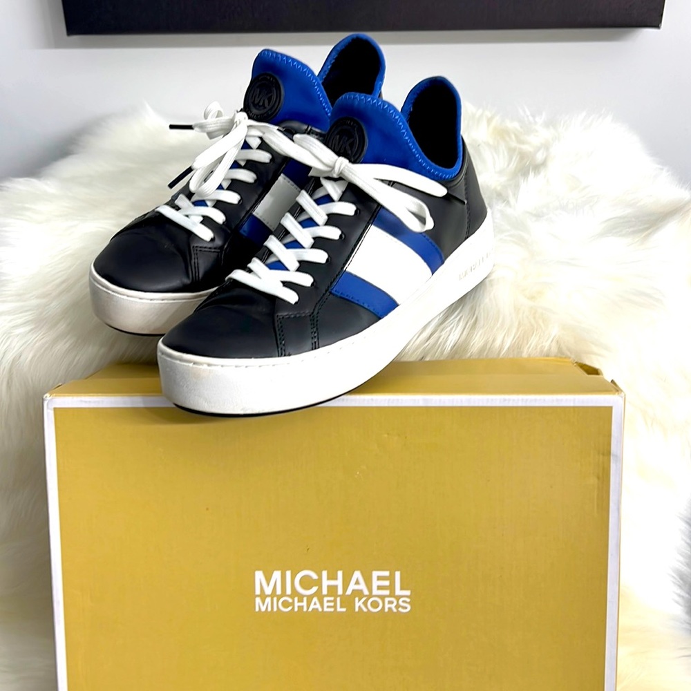 Michael Kors Ace Stripe Leather sneakers
